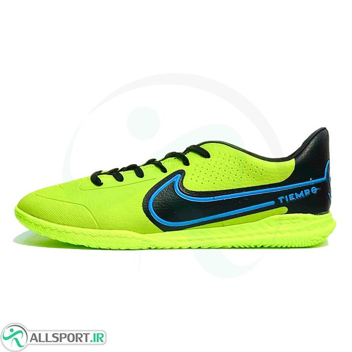 کفش فوتسال نایک تمپو طرح اصلی Nike React Tiempo Legend 9 Green Black